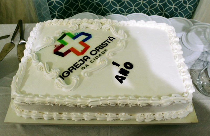 Aniversário de 1 ano igreja